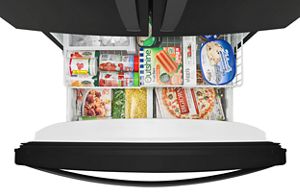 36-inch Wide French Door Refrigerator with Crisper Drawer - 25 cu. ft. view 3