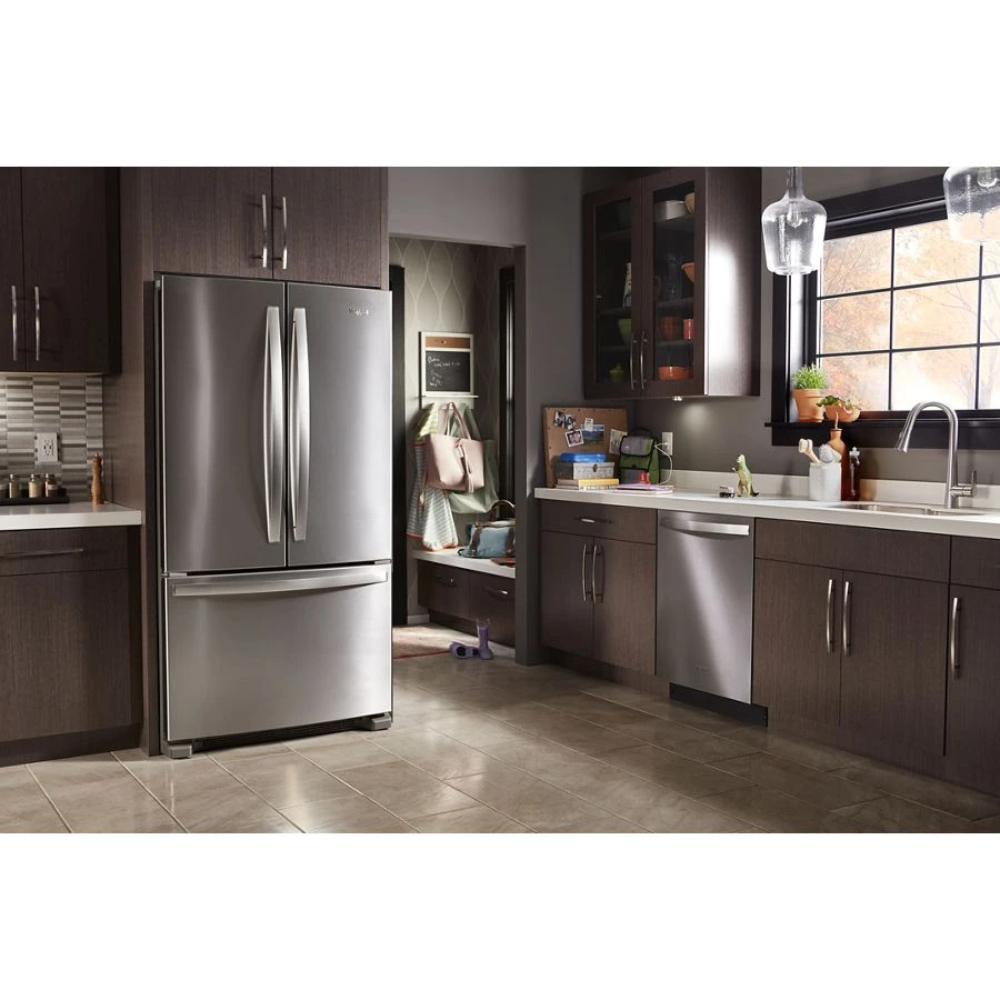 36-inch Wide French Door Refrigerator with Crisper Drawer - 25 cu. ft. WRF535SMHZ