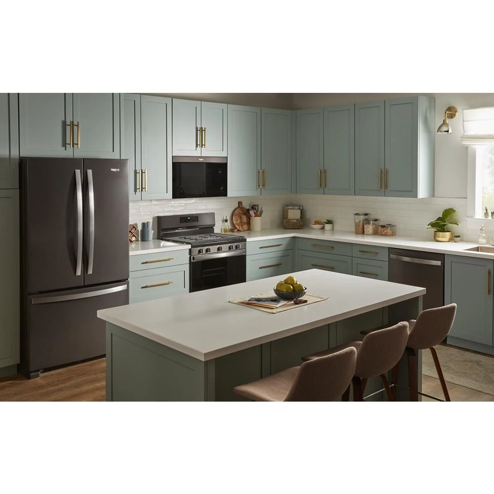 36-inch Wide French Door Refrigerator with Water Dispenser - 25 cu. ft. WRF535SWHV