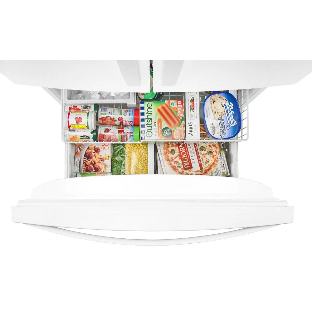 36-inch Wide French Door Refrigerator with Water Dispenser - 25 cu. ft. WRF535SWHW, product image 8 of 21