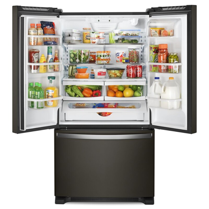 36-inch Wide Counter Depth French Door Refrigerator - 20 cu. ft. WRF540CWHV