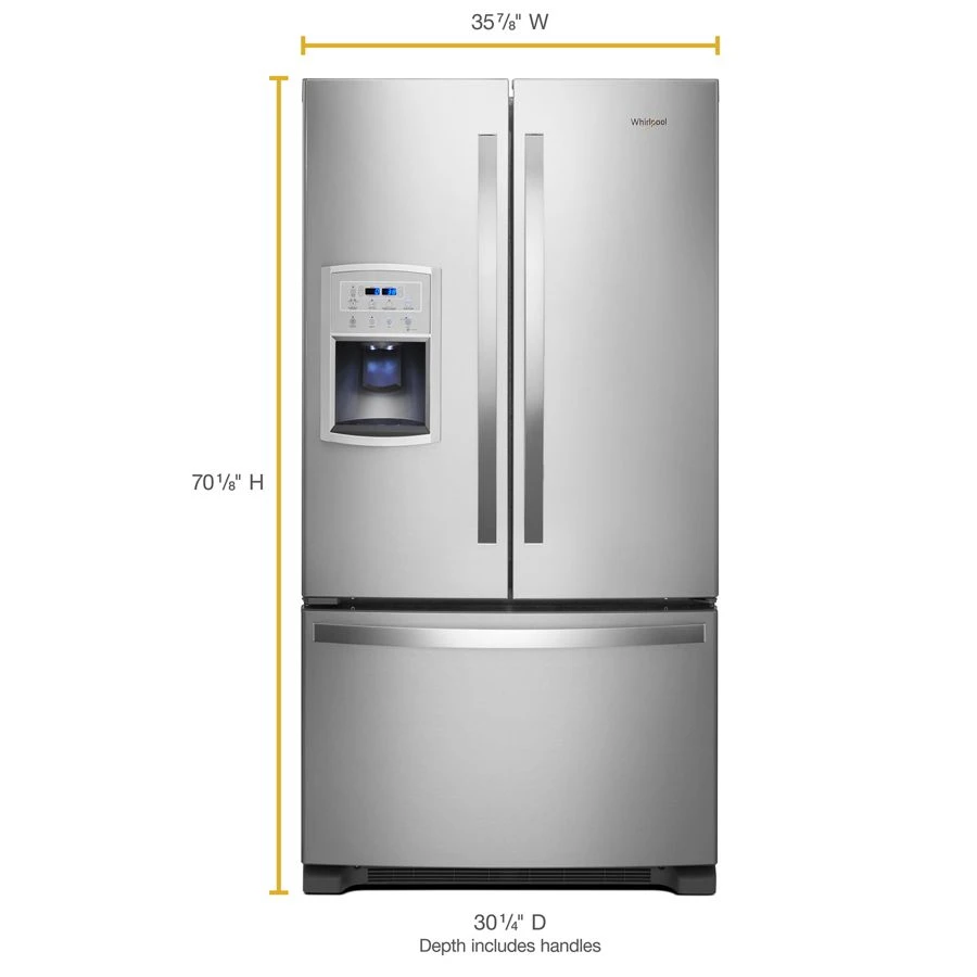 36-inch Wide Counter Depth French Door Refrigerator - 20 cu. ft. view 7