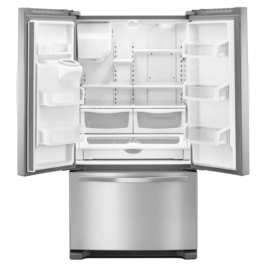36-inch Wide French Door Refrigerator - 25 cu. ft. WRF555SDFZ, product image 3 of 7