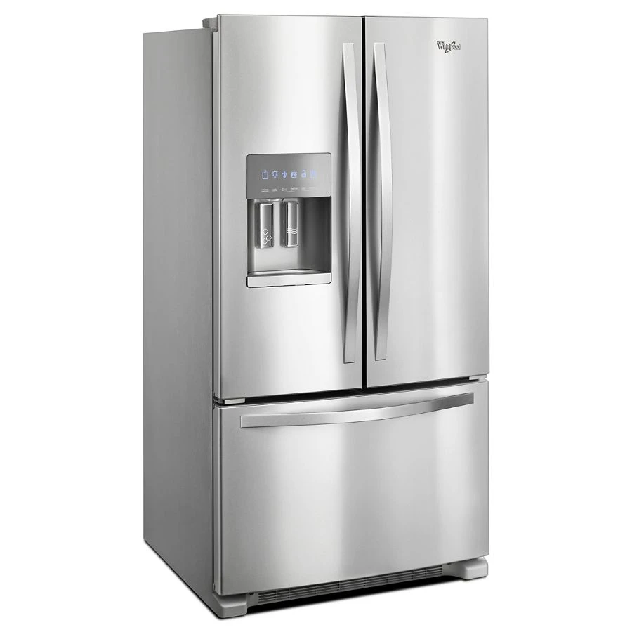36-inch Wide French Door Refrigerator - 25 cu. ft. WRF555SDFZ, product image 4 of 7