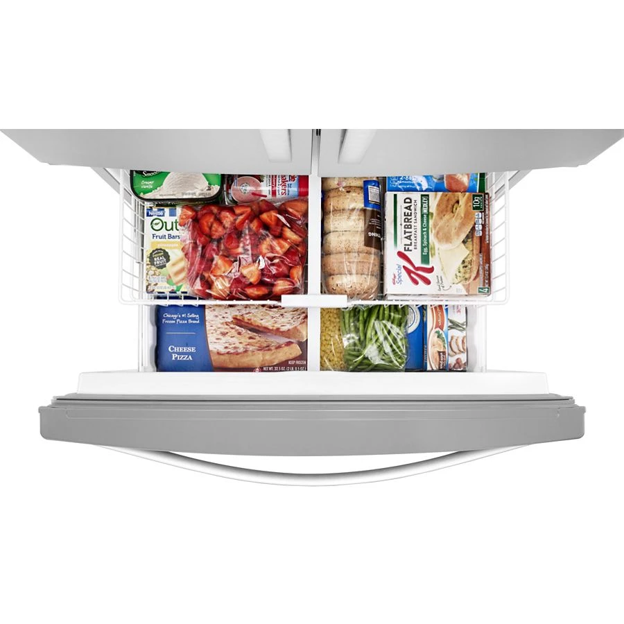 36-inch Wide French Door Refrigerator - 25 cu. ft. WRF555SDFZ, product image 6 of 7