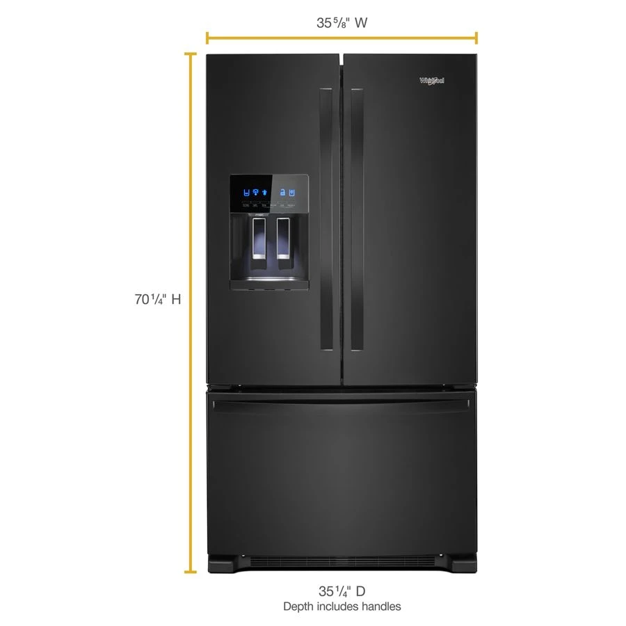 36-inch Wide French Door Refrigerator - 25 cu. ft. view 6