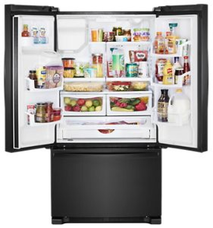 36-inch Wide French Door Refrigerator - 25 cu. ft. WRF555SDHB