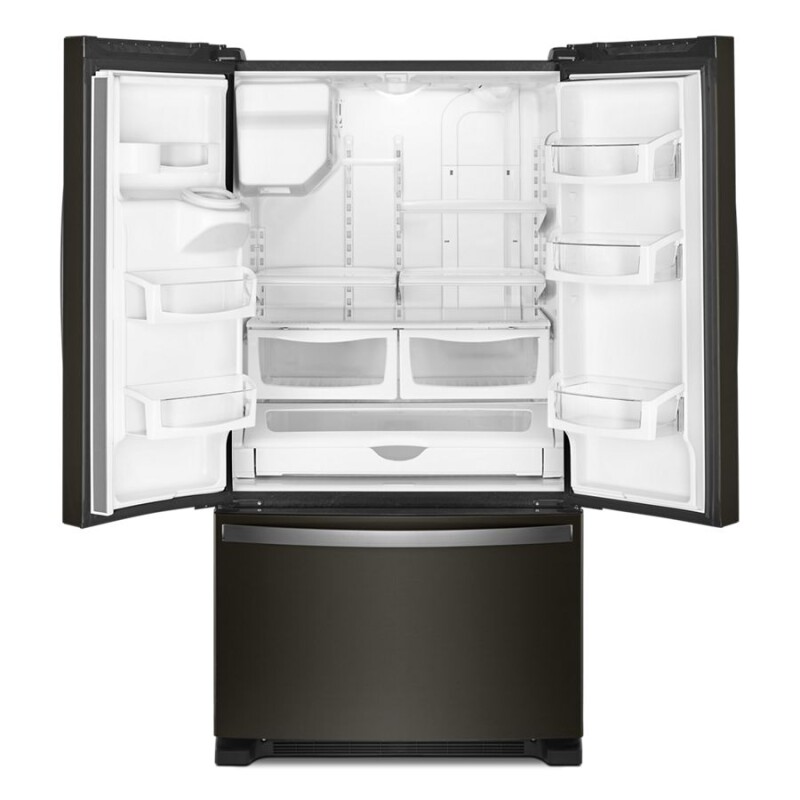 36-inch Wide French Door Refrigerator in Fingerprint-Resistant Stainless Steel - 25 cu. ft. WRF555SDHV