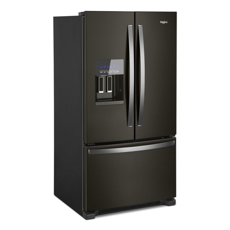 36-inch Wide French Door Refrigerator in Fingerprint-Resistant Stainless Steel - 25 cu. ft. WRF555SDHV