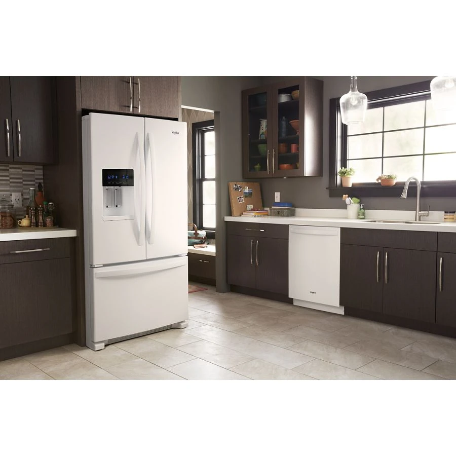 36-inch Wide French Door Refrigerator - 25 cu. ft. WRF555SDHW, product image 5 of 7