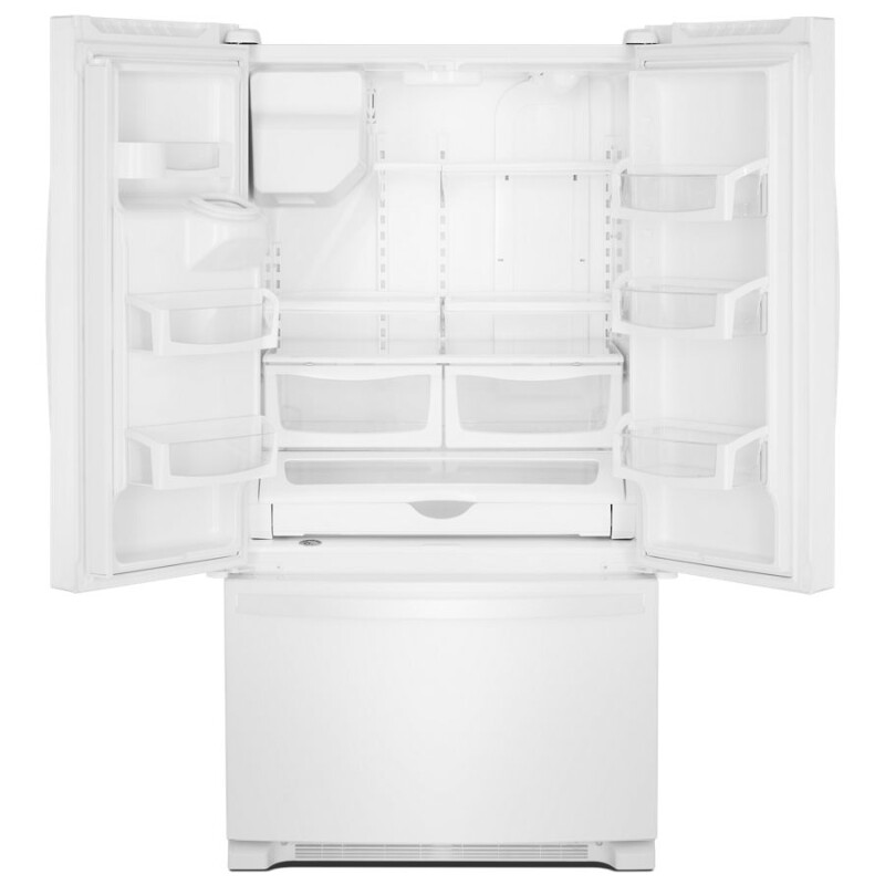 36-inch Wide French Door Refrigerator - 25 cu. ft. WRF555SDHW