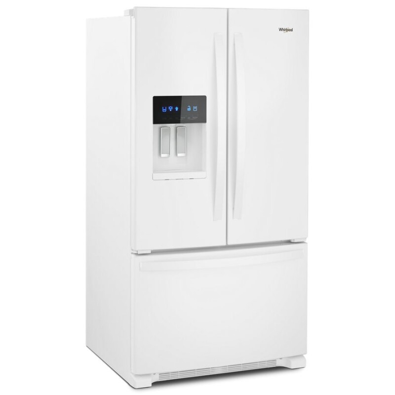 36-inch Wide French Door Refrigerator - 25 cu. ft. WRF555SDHW
