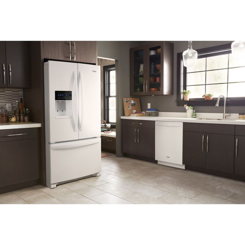 36-inch Wide French Door Refrigerator - 25 cu. ft. WRF555SDHW