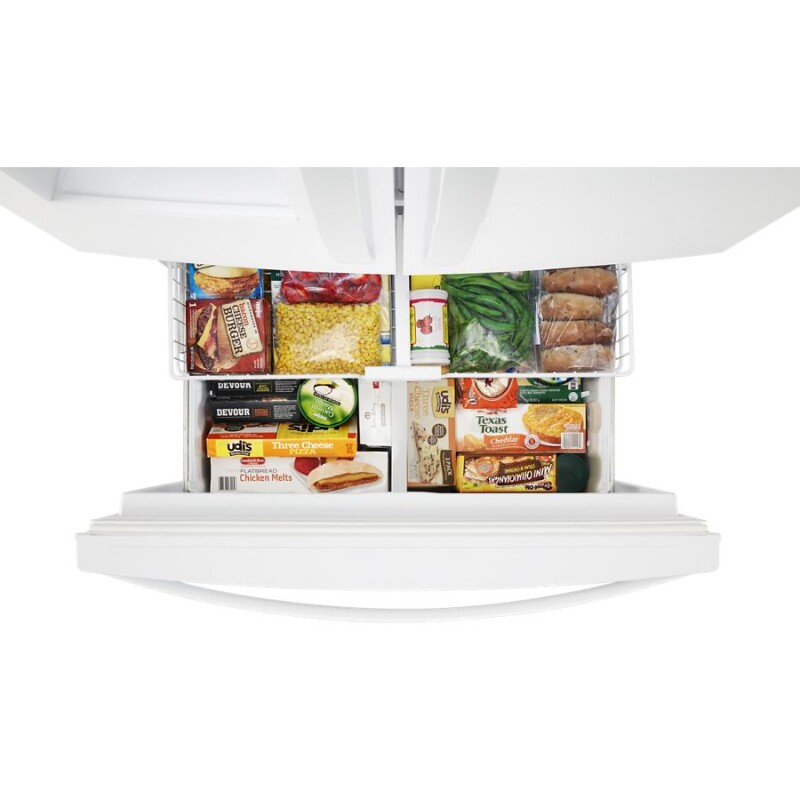 36-inch Wide French Door Refrigerator - 25 cu. ft. WRF555SDHW