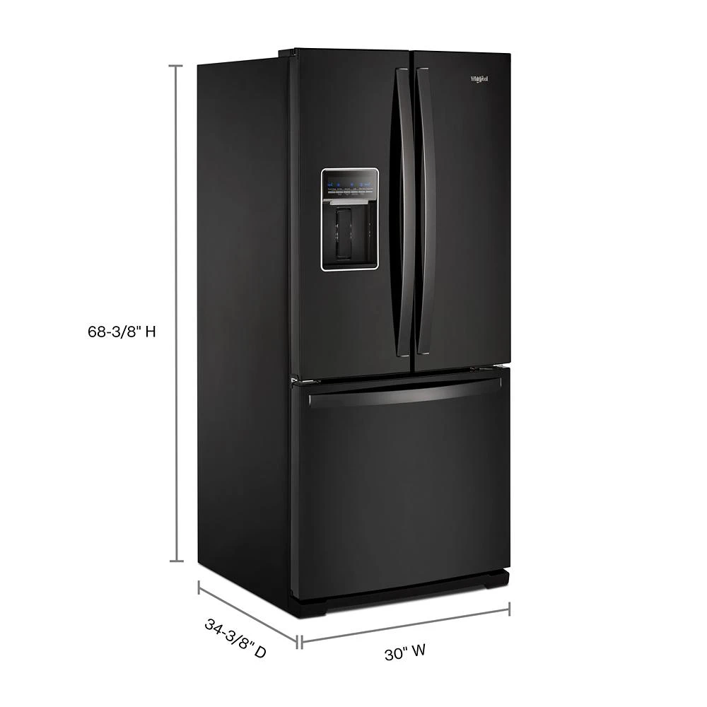 30-inch Wide French Door Refrigerator - 20 cu. ft. view 3