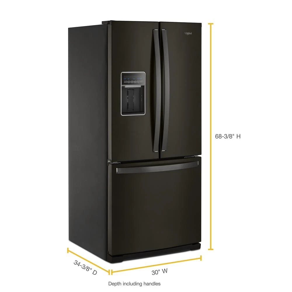 30-inch Wide French Door Refrigerator - 20 cu. ft. view 2