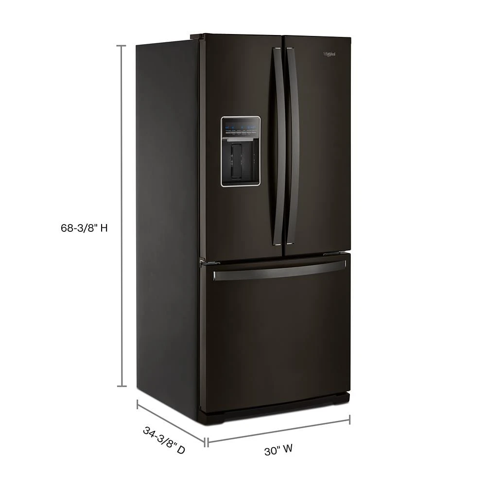 30-inch Wide French Door Refrigerator - 20 cu. ft. view 3