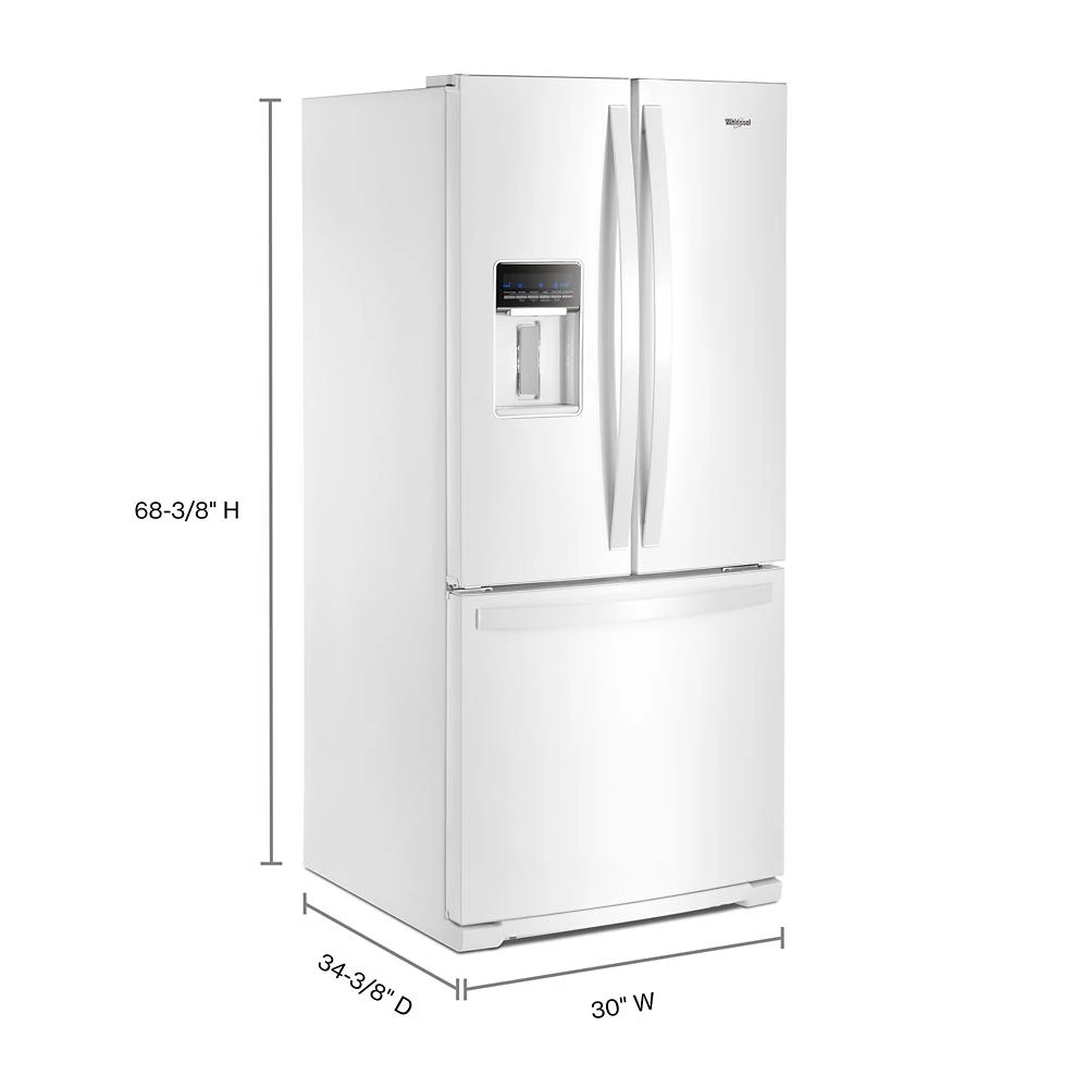 30-inch Wide French Door Refrigerator - 20 cu. ft. view 15