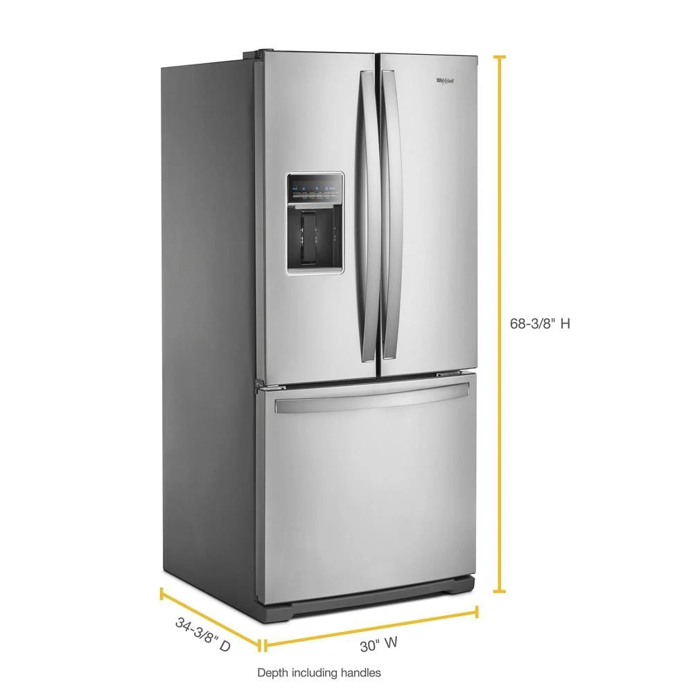30-inch Wide French Door Refrigerator - 20 cu. ft. view 18