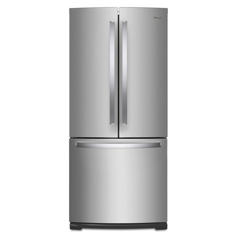 Whirlpool 30-inch Wide French Door Refrigerator - 20 cu. ft. Fingerprint Resistant Stainless Steel WRF560SMHZ Picture 1