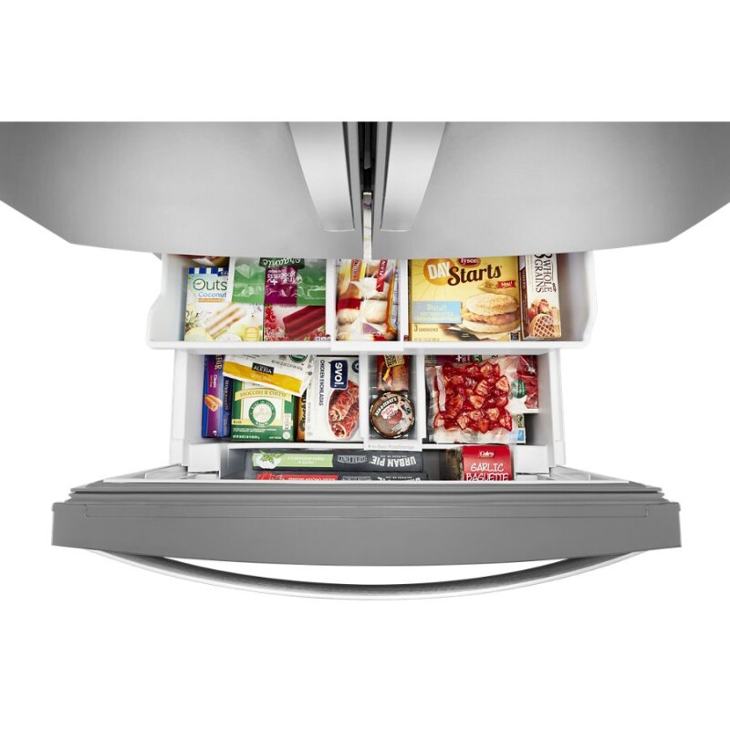 36" Wide French Door Refrigerator - 27 cu. ft. WRF757SDHZ
