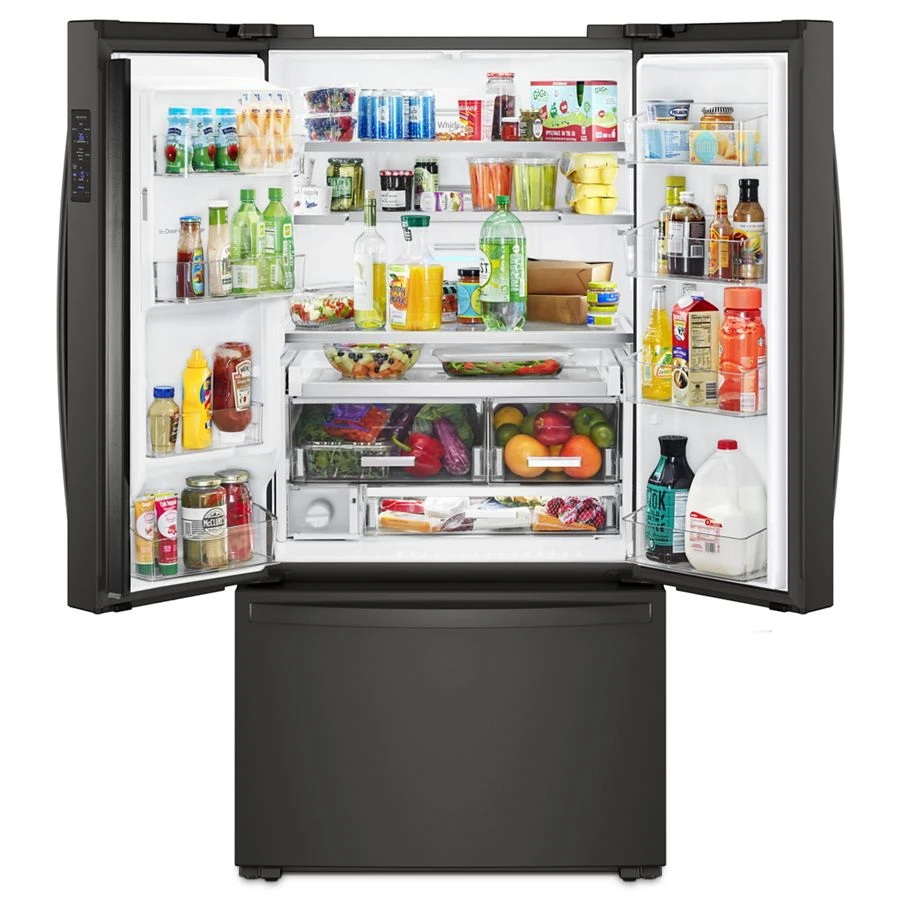 36-inch Wide Counter Depth French Door Refrigerator - 24 cu. ft. WRF954CIHB, product image 4 of 7