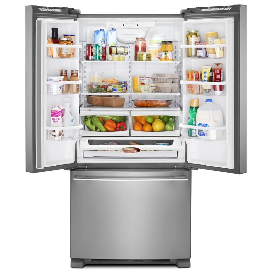 33-inch Wide French Door Refrigerator - 22 cu. ft. WRFA32SMHZ, product image 2 of 7