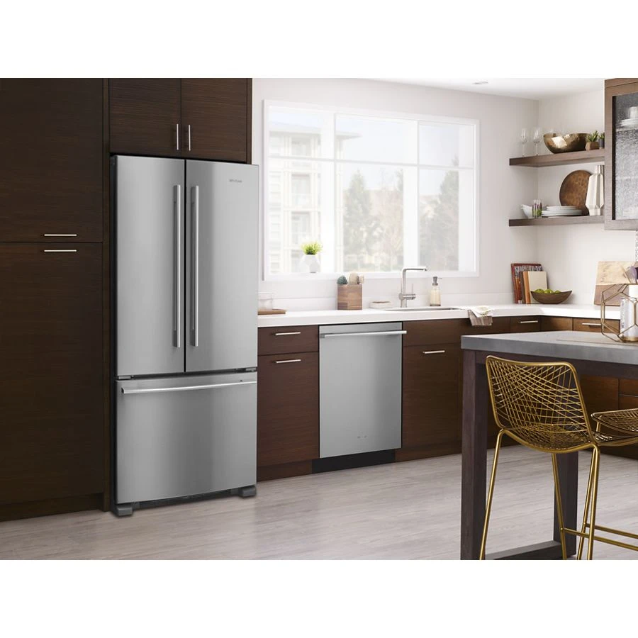 33-inch Wide French Door Refrigerator - 22 cu. ft. WRFA32SMHZ, product image 6 of 7