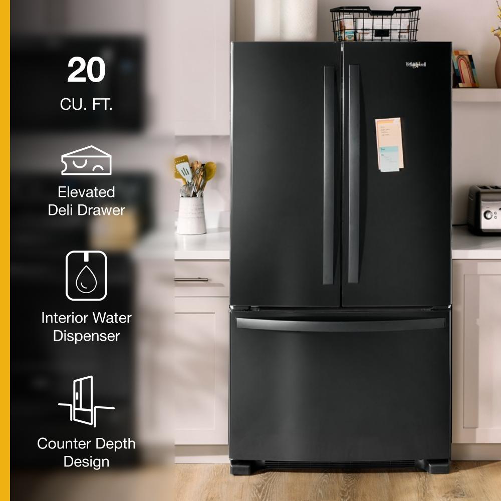 36-Inch Wide Counter-Depth French Door Bottom Mount Refrigerator - 20 cu. ft. view 25