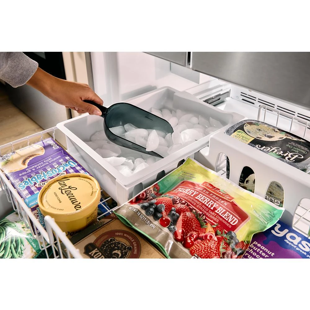 36-Inch Wide Counter-Depth French Door Bottom Mount Refrigerator - 20 cu. ft. view 4