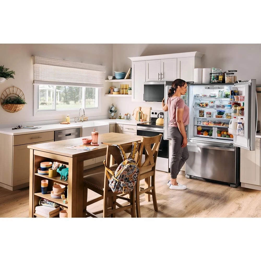 36-Inch Wide Counter-Depth French Door Bottom Mount Refrigerator - 20 cu. ft. view 24