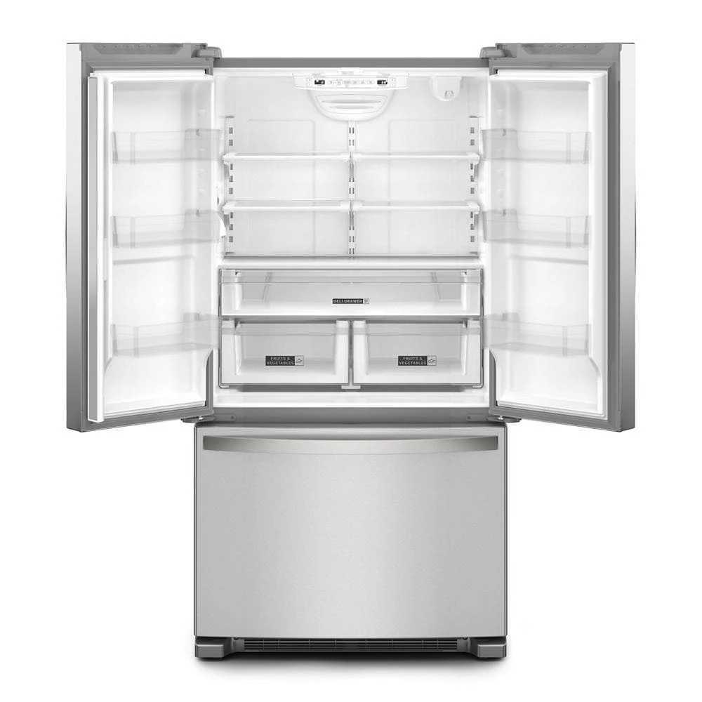 36-Inch Wide Counter-Depth French Door Bottom Mount Refrigerator - 20 cu. ft. view 2