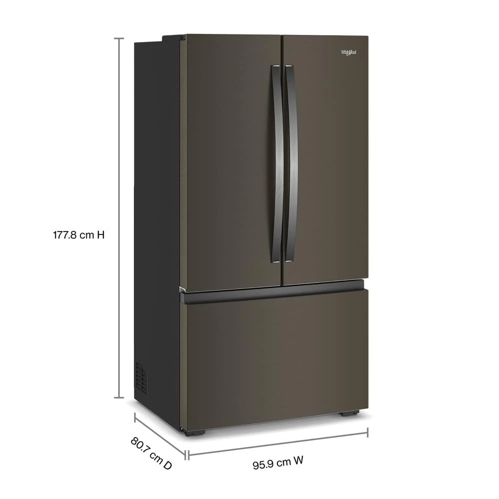 36-inch Wide True Counter Depth 3-Door French Door Refrigerator - 24 cu. ft. view 4