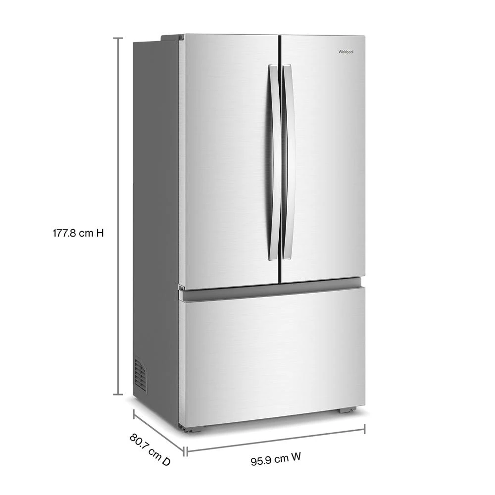 36-inch Wide True Counter Depth 3-Door French Door Refrigerator - 24 cu. ft. view 7