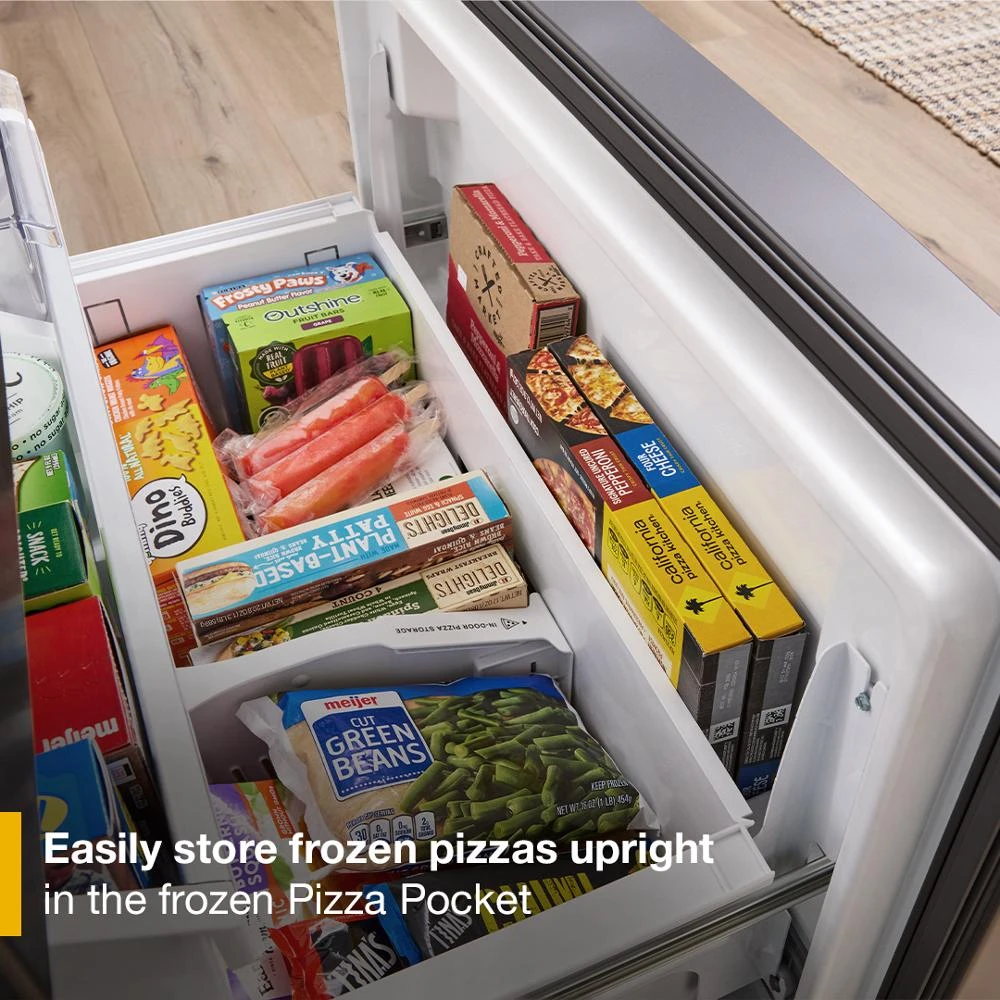 36-inch Wide French Door Refrigerator with In-Door Water & Ice - 23 cu. ft. view 8