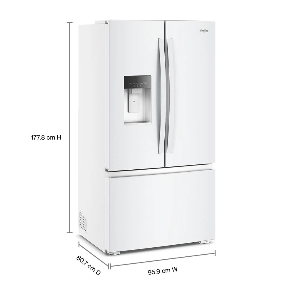 36-inch Wide French Door Refrigerator with In-Door Water & Ice - 23 cu. ft. view 4