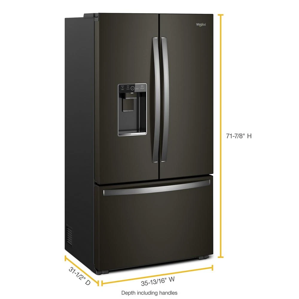 36-inch Wide Counter Depth French Door Refrigerator WRFC9636RV, product image 6 of 29
