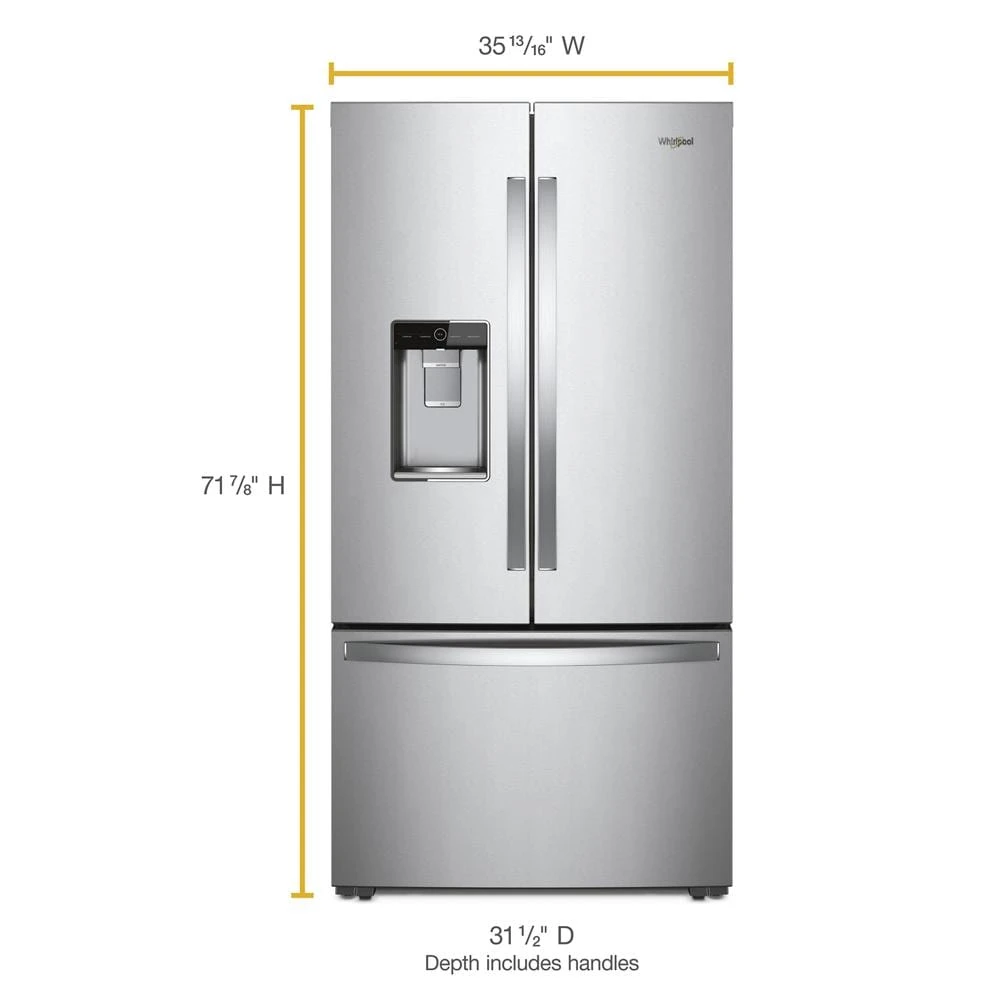 36-inch Wide Counter Depth French Door Refrigerator view 12
