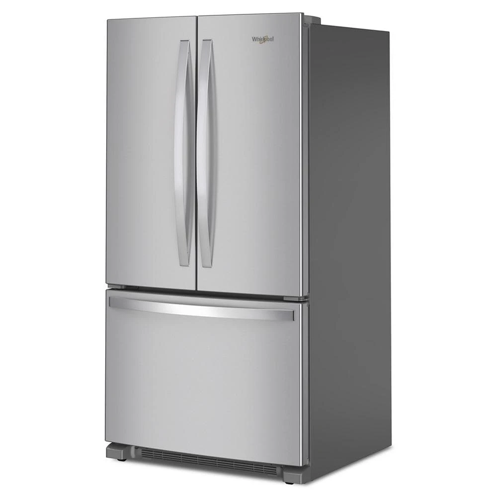 36-Inch Wide Full-Depth French Door Bottom Mount Refrigerator - 25 cu. ft. WRFF3036RZ