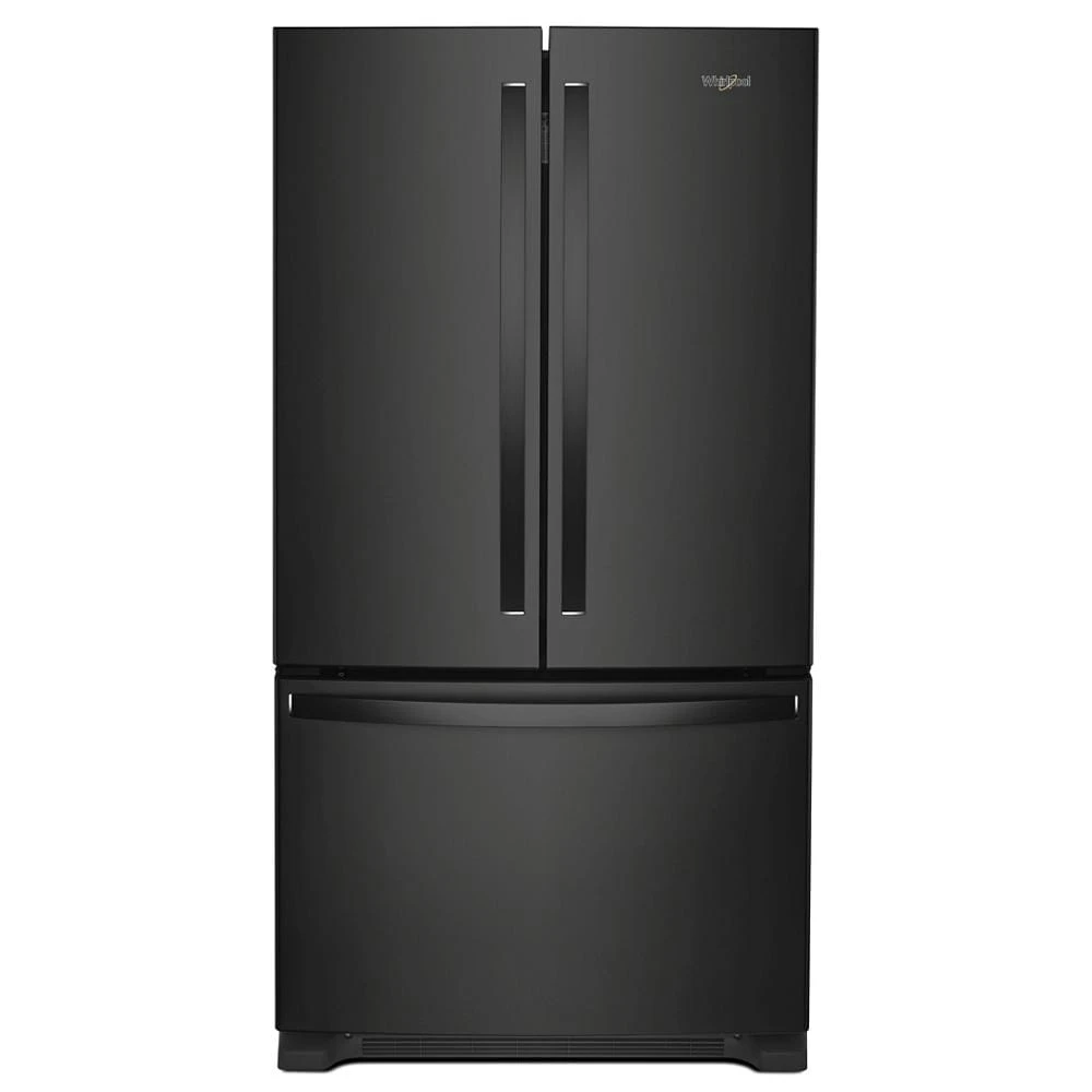 36-Inch Wide Full-Depth French Door Bottom Mount Refrigerator - 25 cu. ft. WRFF3236RB