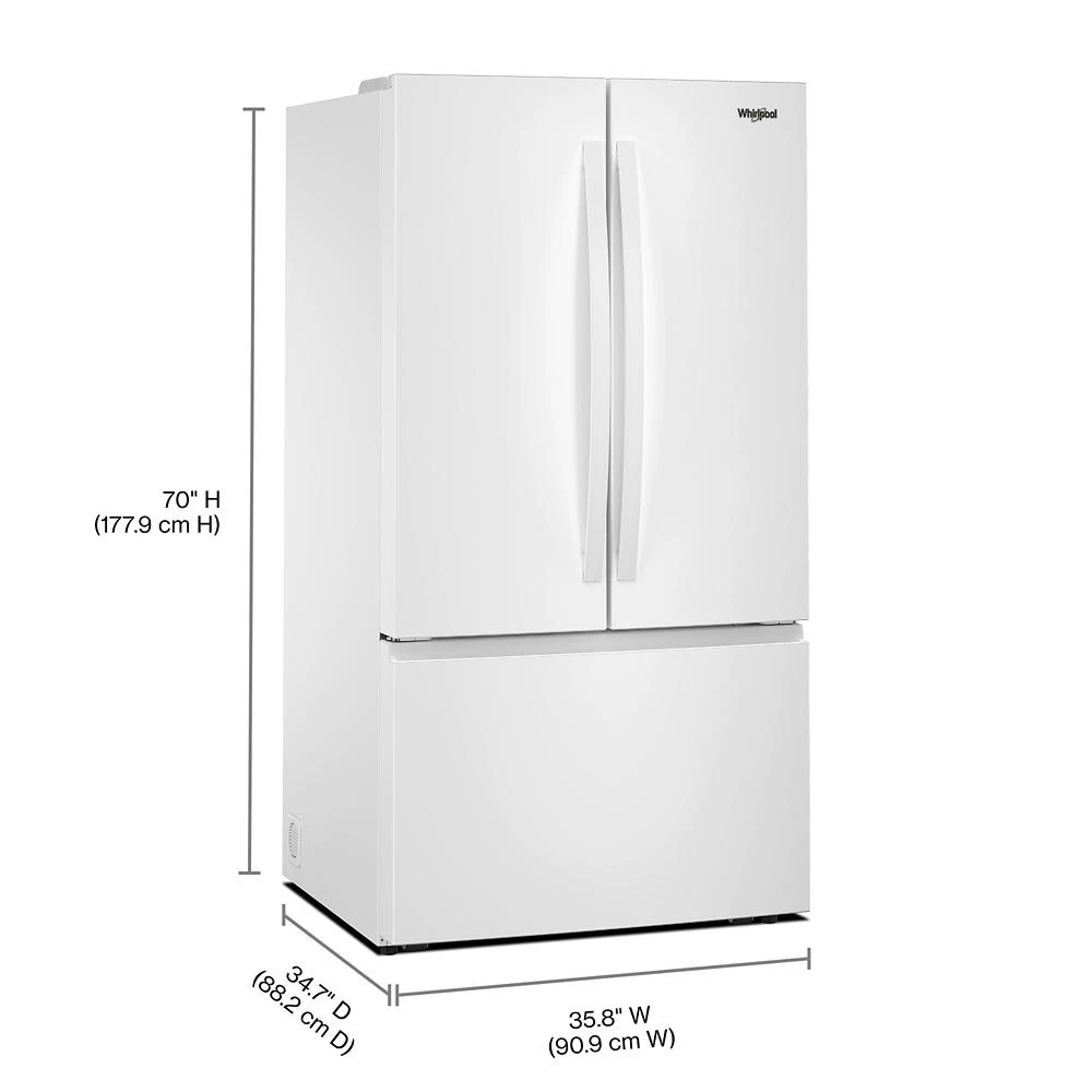 36-Inch French Door Refrigerator with Interior Water Dispenser - 31 cu. ft. view 22