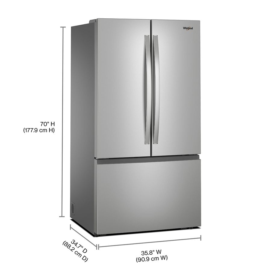 36-Inch French Door Refrigerator with Interior Water Dispenser - 31 cu. ft. view 14