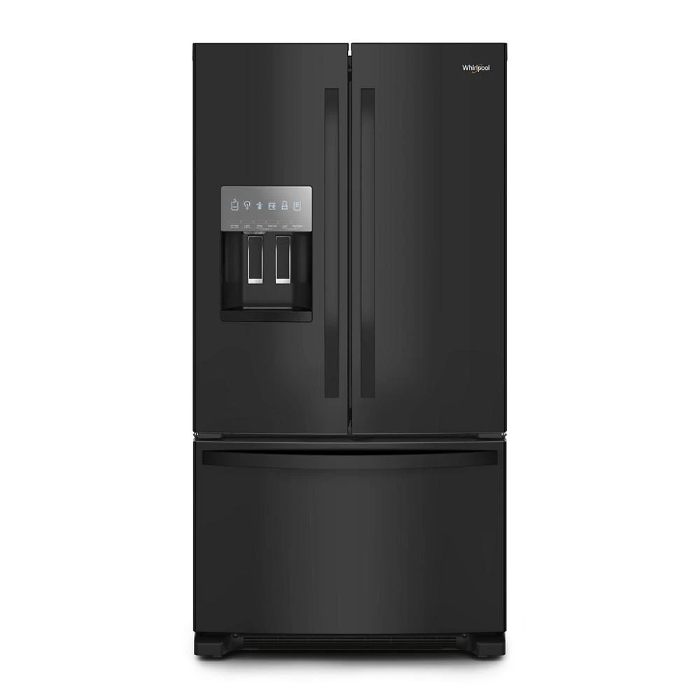 36-Inch Wide French Door Bottom Mount Refrigerator - 25 cu. ft. WRFF3436RB
