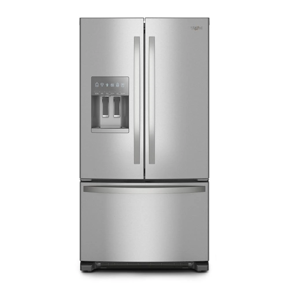 36-Inch Wide French Door Bottom Mount Refrigerator - 25 cu. ft. WRFF3436RZ