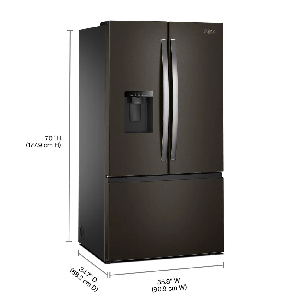 36-Inch French Door Refrigerator with In-Door Water and Ice Maker - 30 cu. ft. view 14