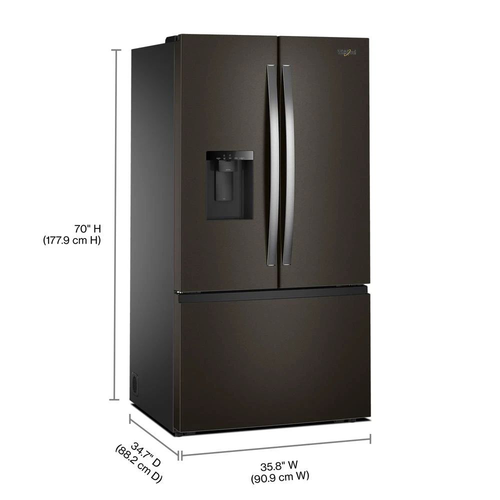 36-Inch French Door Refrigerator with Dual Ice Makers - 30 cu. ft. view 13