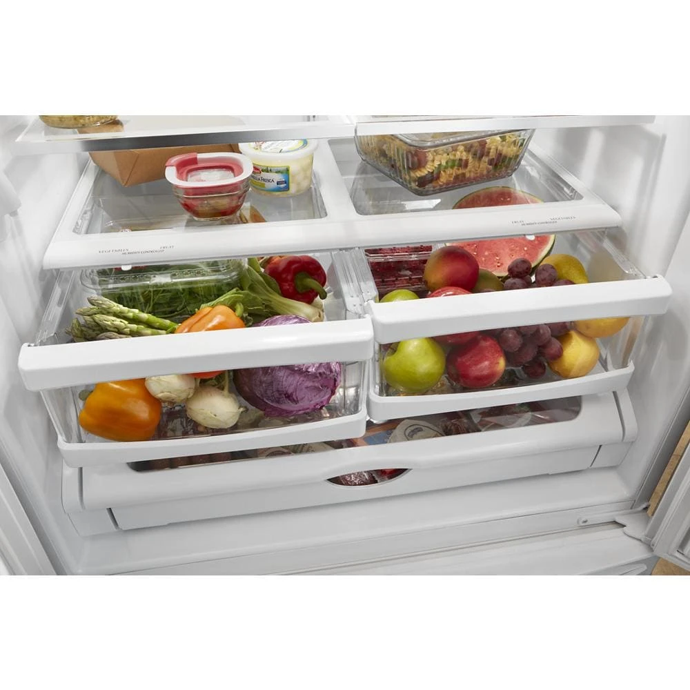 33-inch Wide French Door Refrigerator - 22 cu. ft. view 4