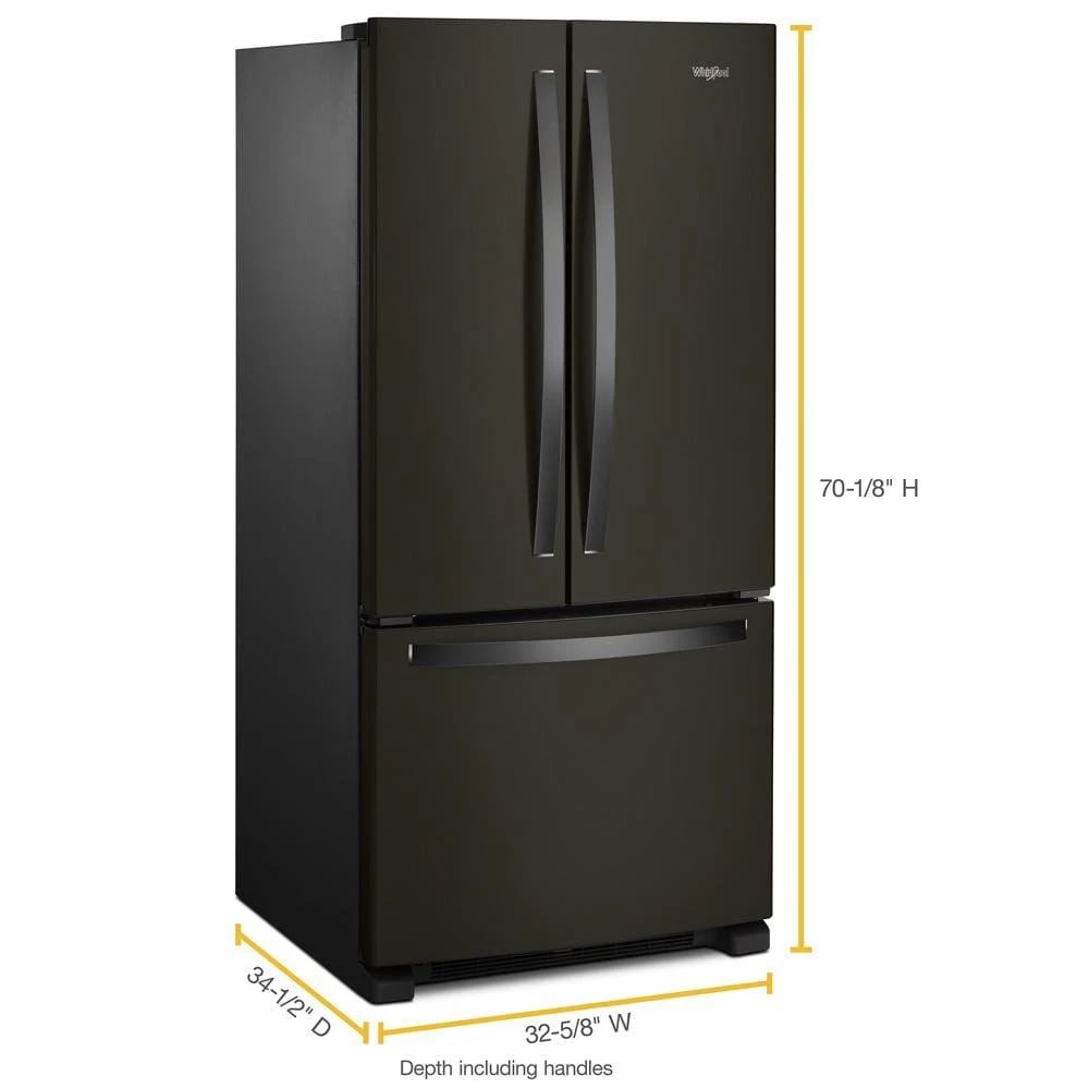 33-inch Wide French Door Refrigerator - 22 cu. ft. view 12
