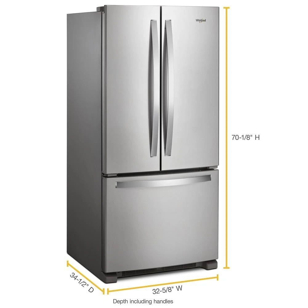 33-inch Wide French Door Refrigerator - 22 cu. ft. view 11
