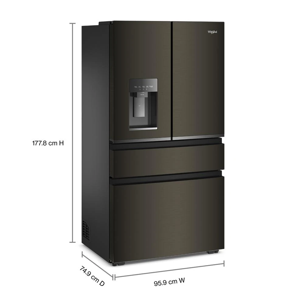36-inch Wide True Counter Depth 4-Door French Door Refrigerator - 22 cu. ft. WRMC5036RV